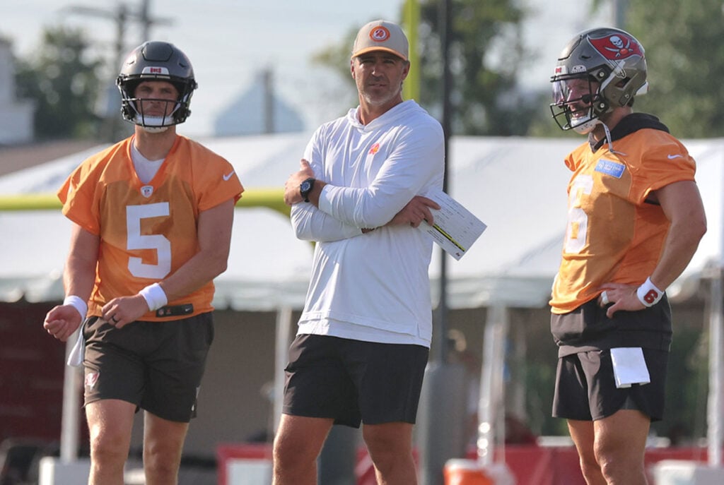 Baker Mayfield Unhappy, Feels Disrespected By Bucs 9 Bucs Oc Zac Robinson And Qbs Jake Browning And Baker Mayfield