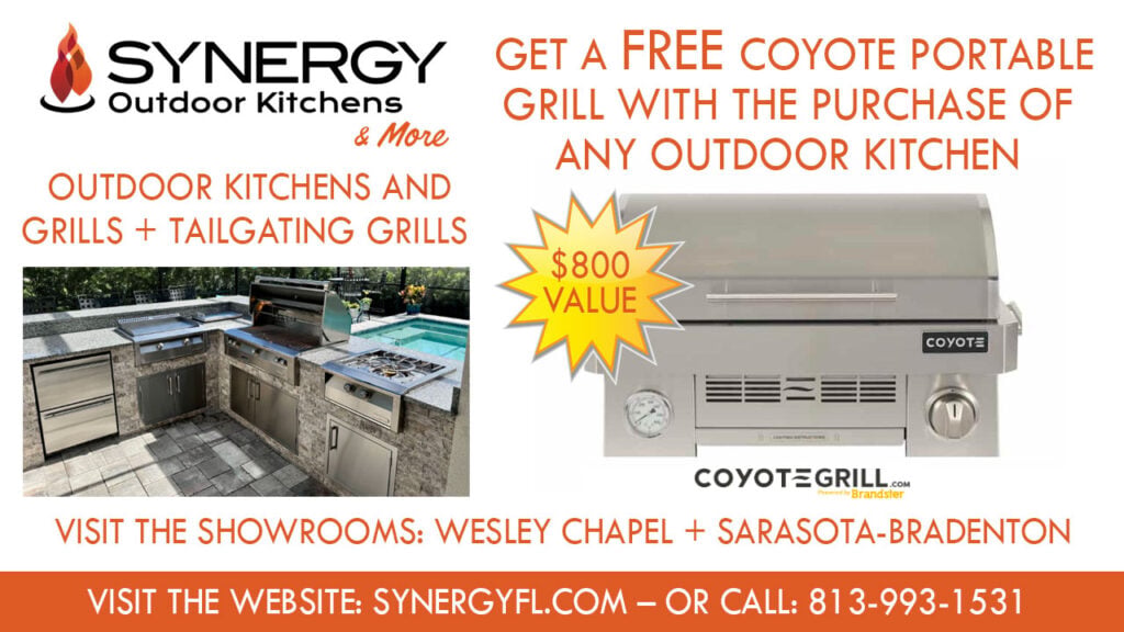 Bucs Camp Studs And Duds: 7/30 2 Synergy Outdoor Kitchens Free Coyote Grill