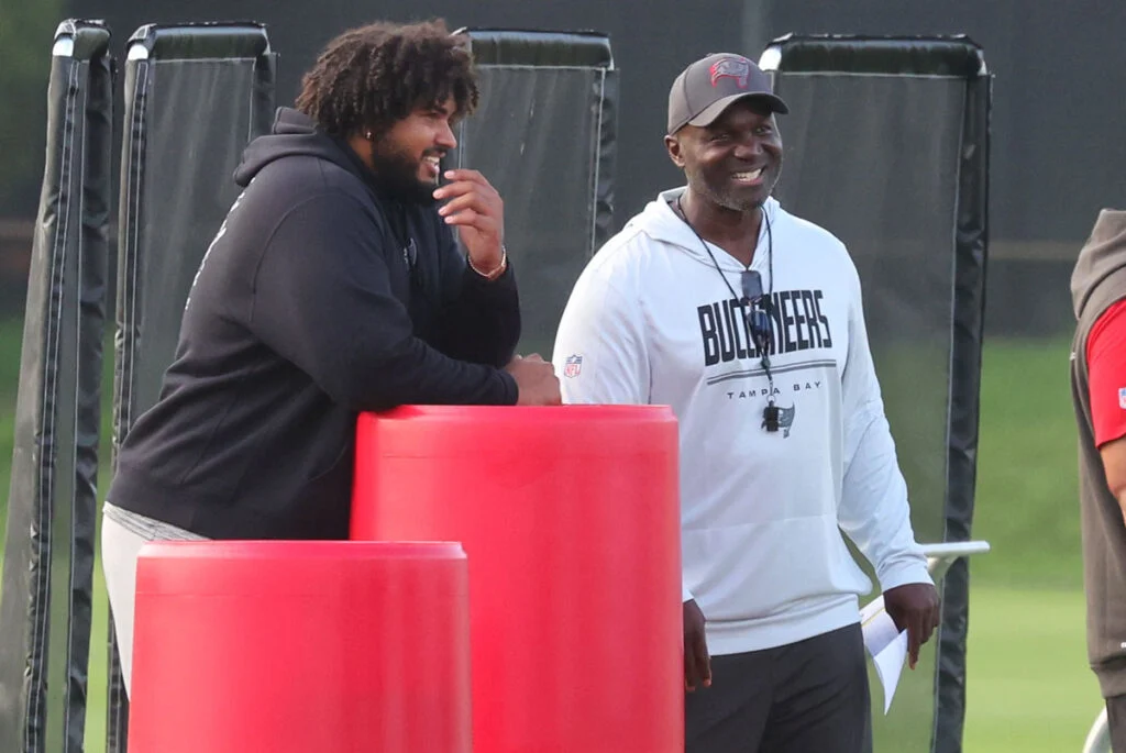 Bucs Camp Insider 7-31: Baker Mayfield Lights It Up 5 Bucs Lt Tristan Wirfs And Hc Todd Bowles