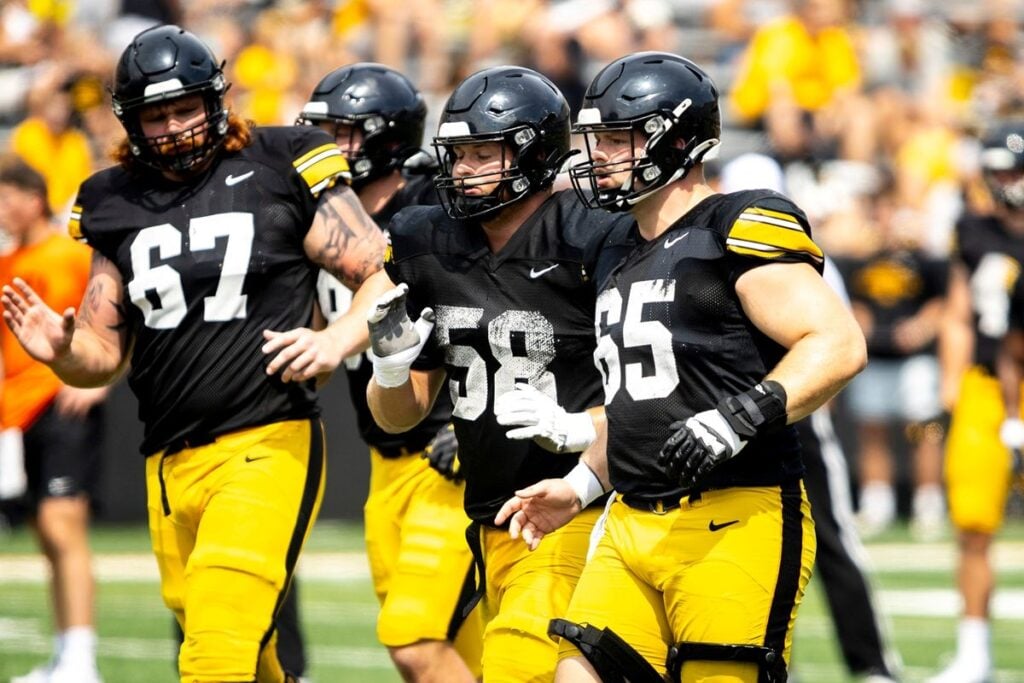 Saturday Scouting: Iowa Og Kade Pieper 3 Iowa G Kade Pieper