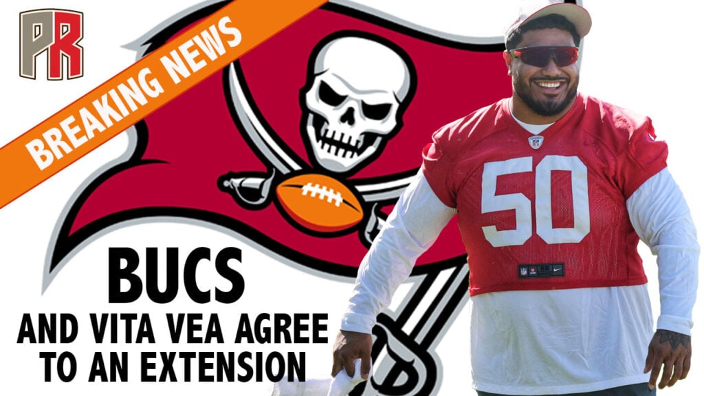 Vita Vea'S Contract Extension: Inside The Details 5 Pewter Report Podcast