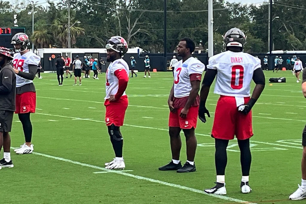 Bucs Injury Update: Rueben Bain Jr., Emeka Egbuka, Jalen Mcmillan 2 Bucs Olbs David Walker, Rueben Bain Jr. And Yaya Diaby