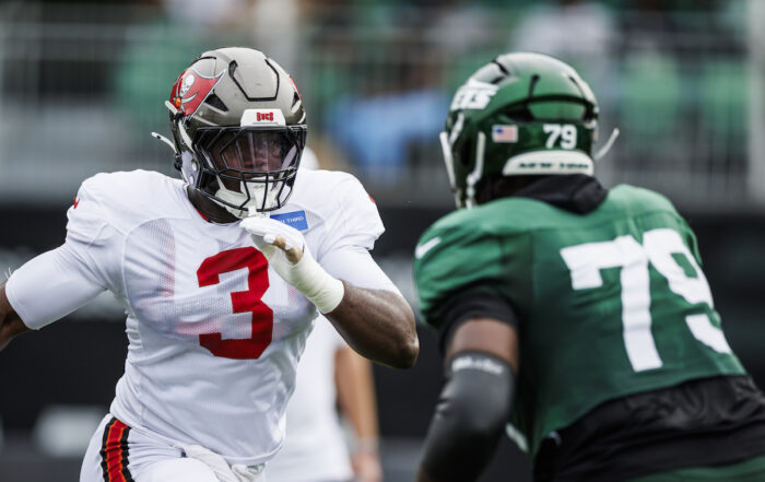 Bucs Olb Rueben Bain Jr. - Photo Courtesy Of The Tampa Bay Buccaneers