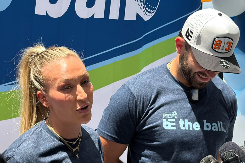 Baker Mayfield, Emily Mayfield Explain Why 2026 Be The Ball Event Hits Different 2 Bucs Qb Baker Mayfield And His Wife Emily Mayfield