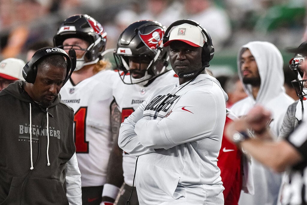 Slivon'S Slant: Bucs Preseason Winners, Losers, And The Badass Luke Goedeke 5 Bucs Hc Todd Bowles