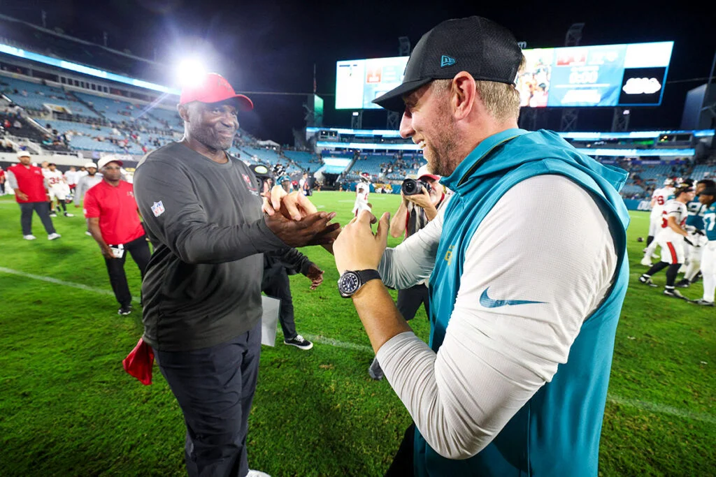 Todd Bowles Tells The Full Truth About Bucs' 19-0 Preseason Loss 4 Bucs Hc Todd Bowles And Jaguars Hc Liam Coen