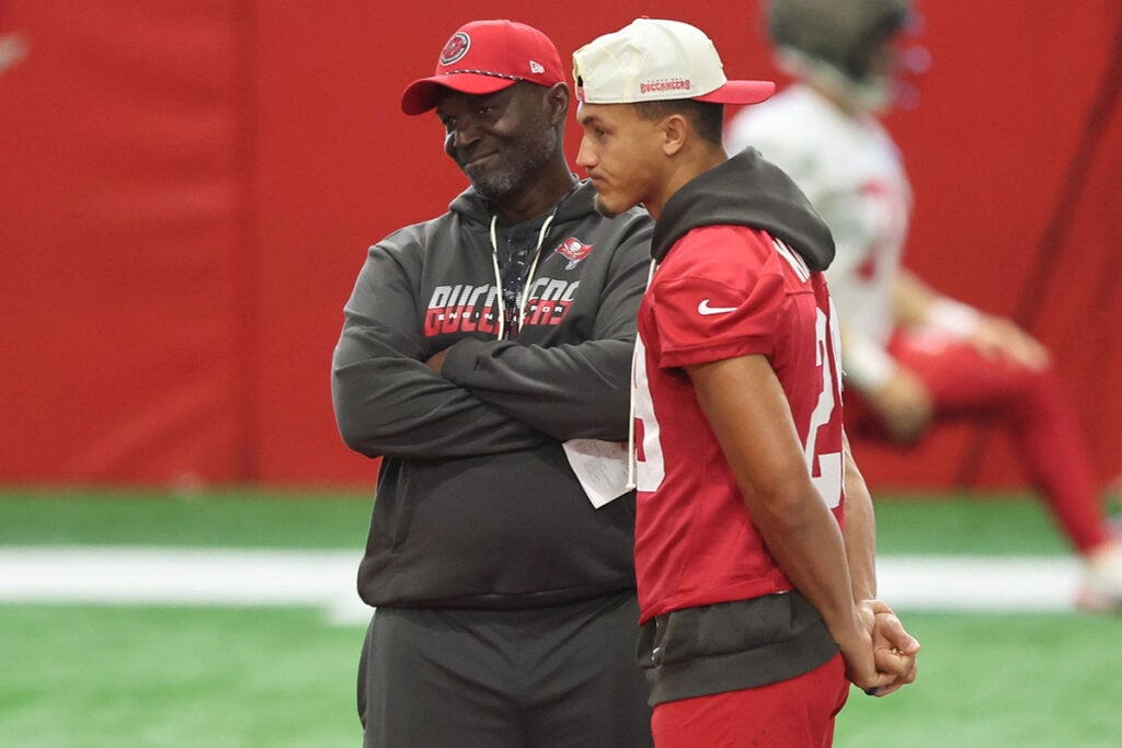 Bucs Camp Insider 8-2: Defense Dominates The Day With Sacks, Ints 6 Bucs Hc Todd Bowles And S Miles Killebrew