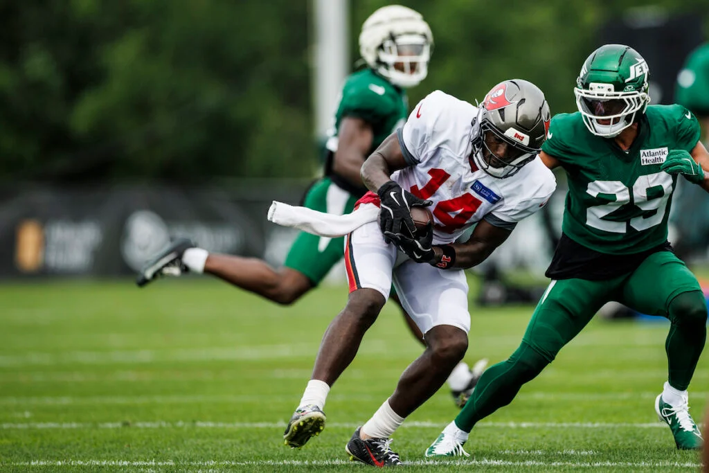 Pewter Report Podcast: Bucs Brawl With Jets In Practice! 3 Bucs Wr Chris Godwin Jr. - Photo Courtesy Of The Tampa Bay Buccaneers