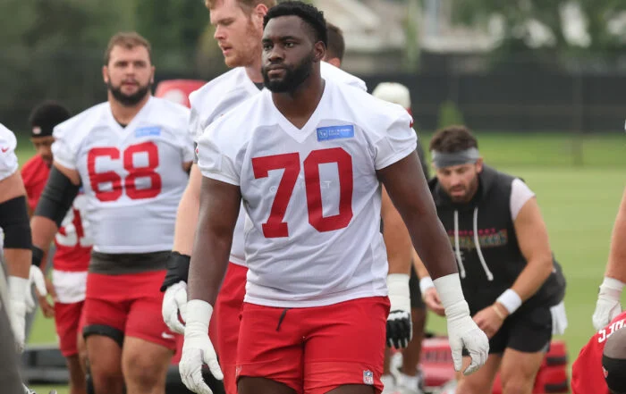 Bucs Ot Ben Chukwuma - Photo By: Cliff Welch P/R