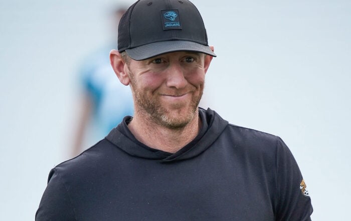 Jaguars Head Coach Liam Coen Bucs
