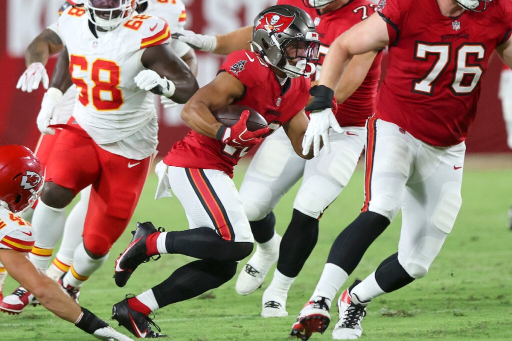 Is Competition Looming For Bucs At Rb3? 3 Bucs Rb Josh Williams - Photo By: Cliff Welch P/R