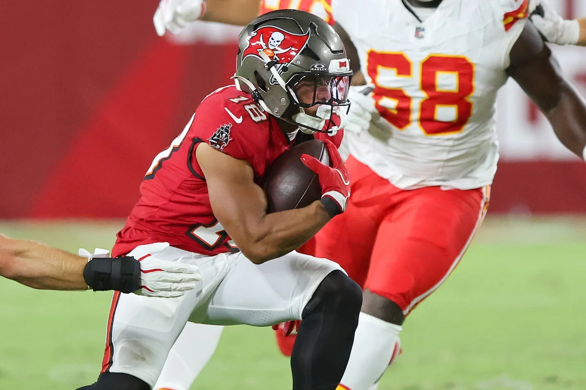 Nfl: Aug 22 Chiefs At Buccaneers Bucs Rb Josh Williams