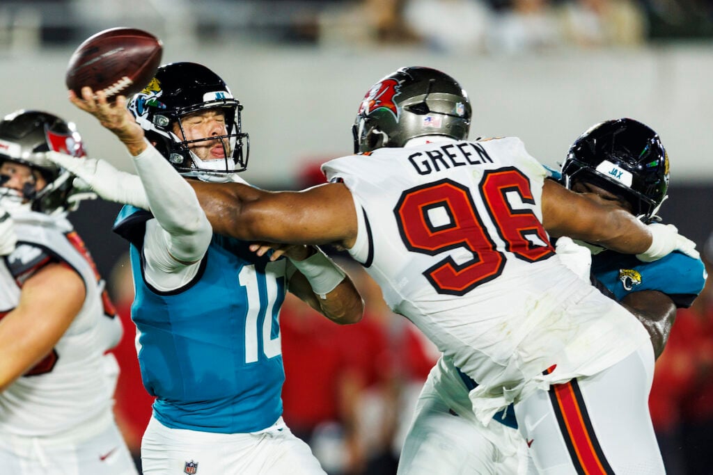 Bucs At Jaguars: Most Impressive In Preseason Week 3 5 Bucs Dt Josiah Green - Photo By: Imagn Images Via Reuters Connect