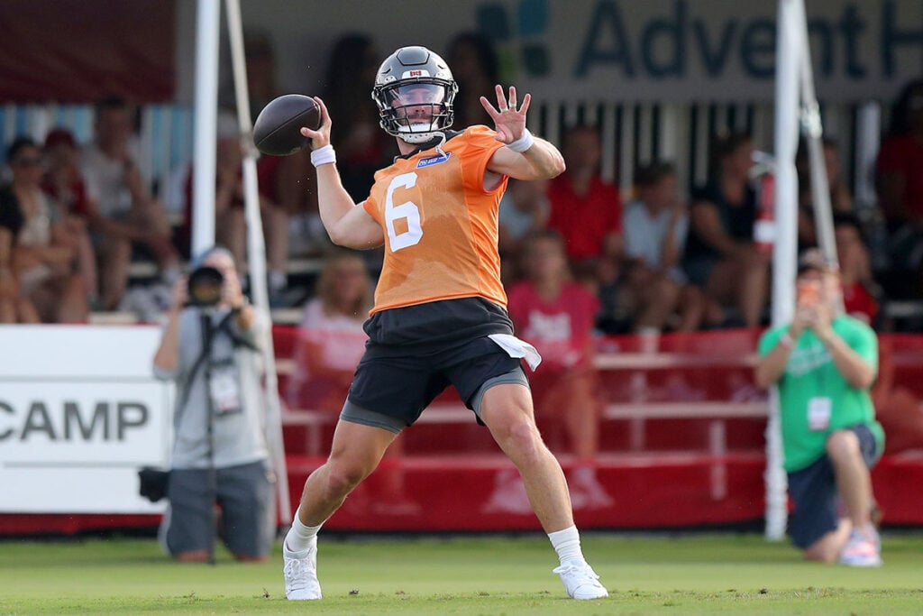 Vita Vea'S Extension: 2026-27 Bucs Salary Cap Impact And Details 3 Bucs Qb Baker Mayfield