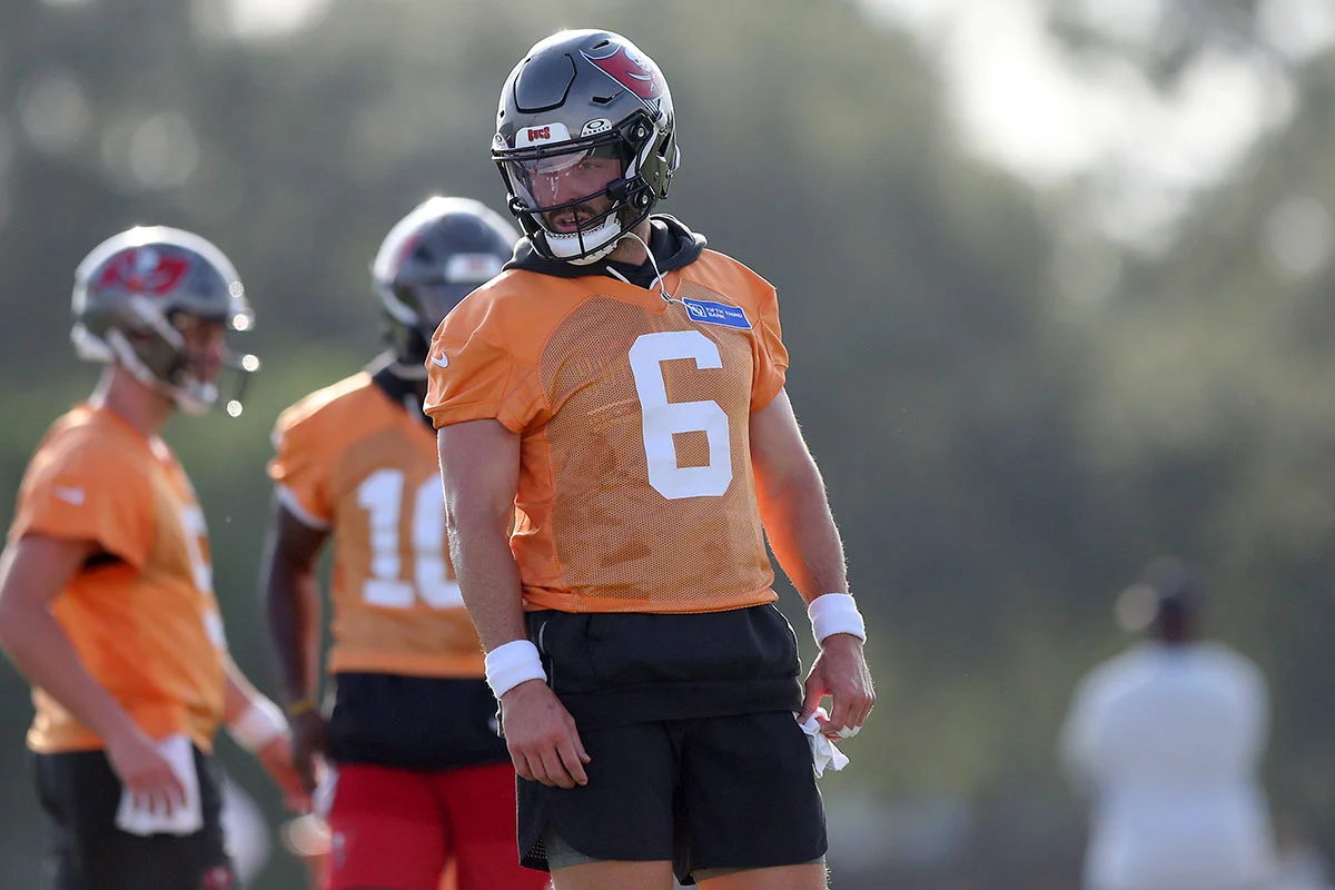 Mayfield-Baker-Bucs-Camp-Honcho Bucs Qb Baker Mayfield