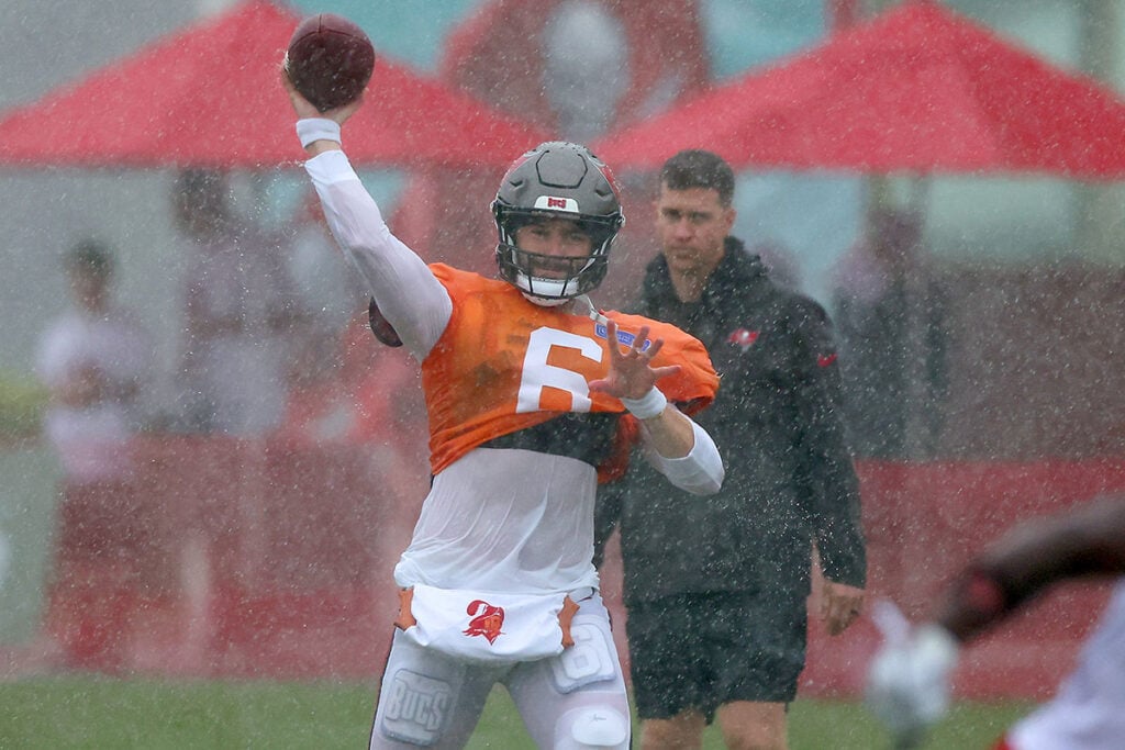 Bucs Qb Baker Mayfield - Photo By: Cliff Welch P/R