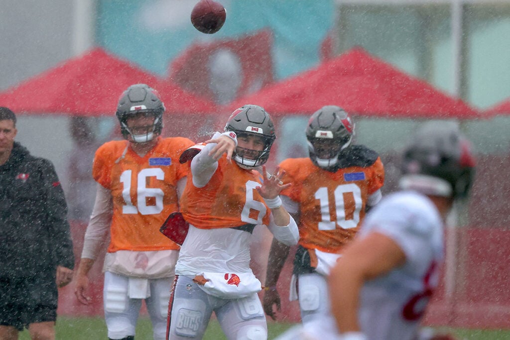 Bucs Qb Baker Mayfield - Photo By: Cliff Welch P/R