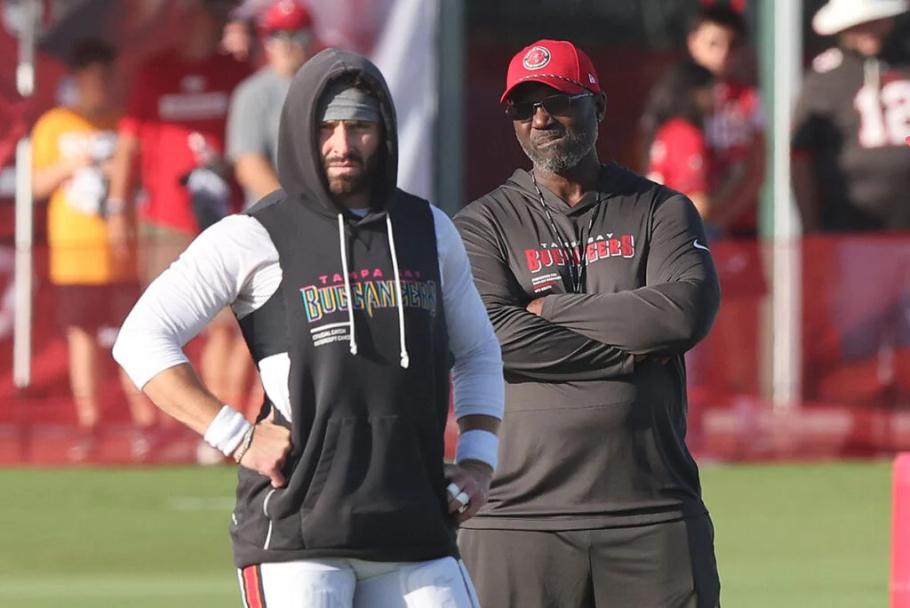 Baker Mayfield: “I Want My Lick Back” After Bucs’ 8-9 Season 3 Bucs Qb Baker Mayfield And Hc Todd Bowles