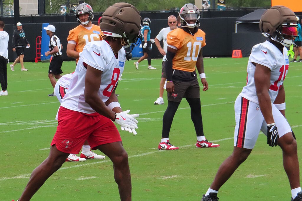 Pewter Report Podcast: Bucs Battle Back Vs. Jags In Joint Practice 4 Bucs Wr Dean Patterson Iv And Qb Jalon Daniels