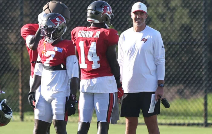 Bucs Wr Chris Godwin Jr. And Oc Zac Robinson