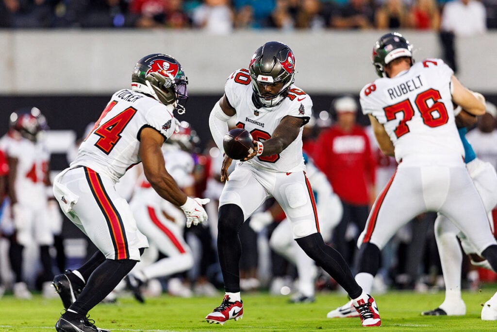 Bucs At Jaguars: Most Impressive In Preseason Week 3 8 Bucs Rb Sean Tucker And Qb Jalon Daniels