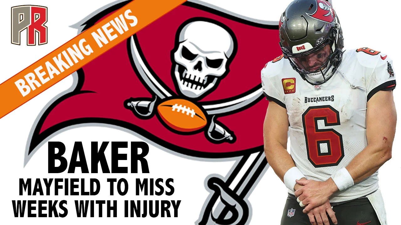 Baker-Mayfield-To-Miss-Weeks-With-Injury Pewter Report Podcast