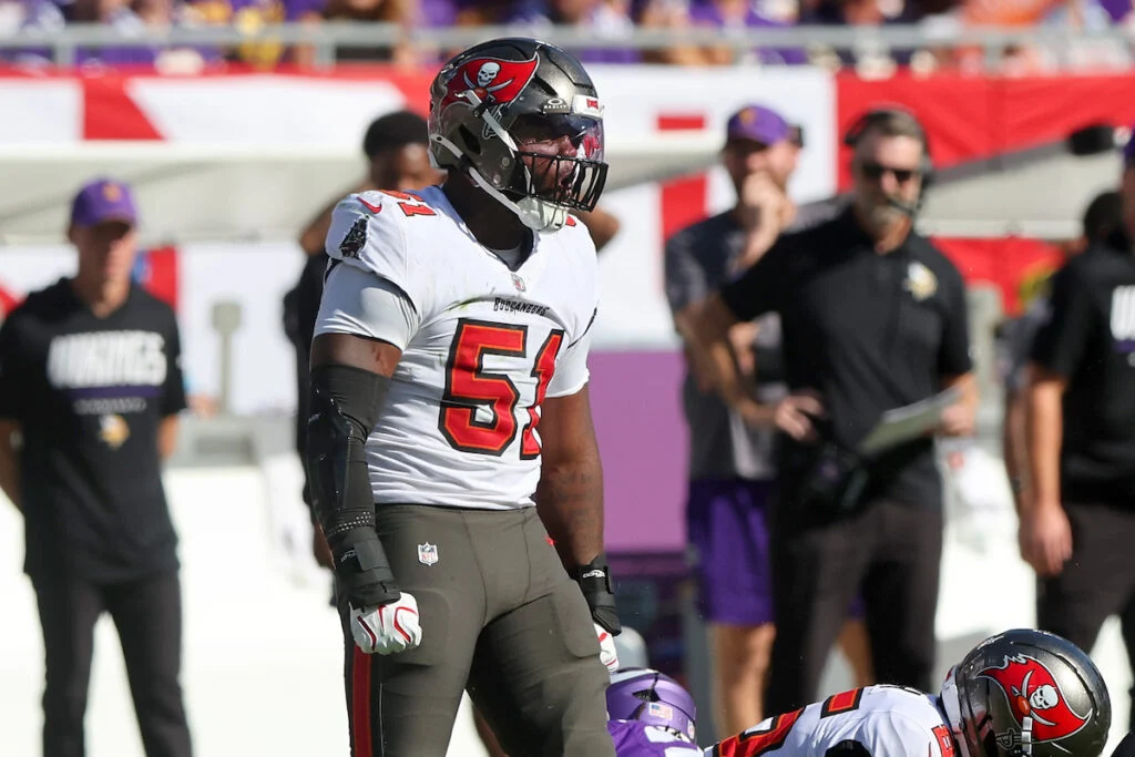 Pr Roundtable: What Has Been A Bucs' Bright Spot So Far? 4 Bucs Olb David Walker - Photo By: Cliff Welch P/R