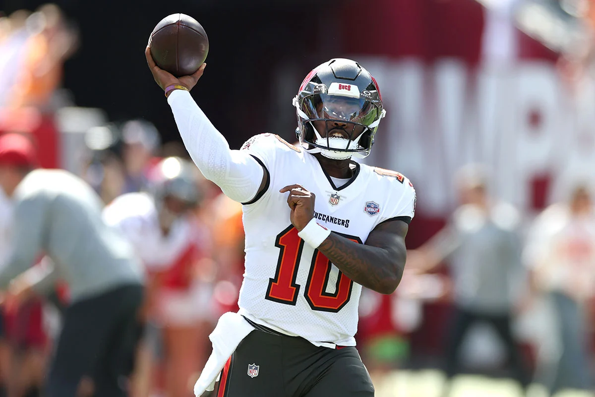 Daniels-Jalon-Bucs-Vikings-Pregame-Head-On Bucs Qb Jalon Daniels
