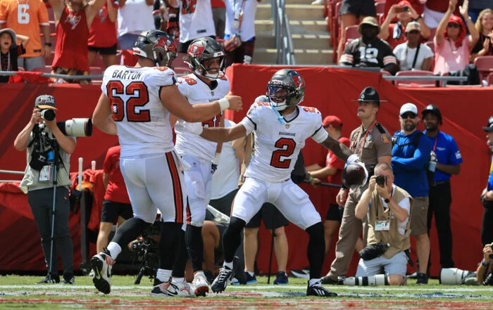 Bucs Wr Emeka Egbuka, Te Cade Otton And C Graham Barton