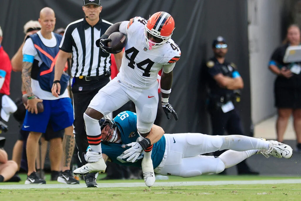 Bucs Vs. Browns: Sr'S Pick-6 Preview 5 Browns Te Harold Fannin Jr.