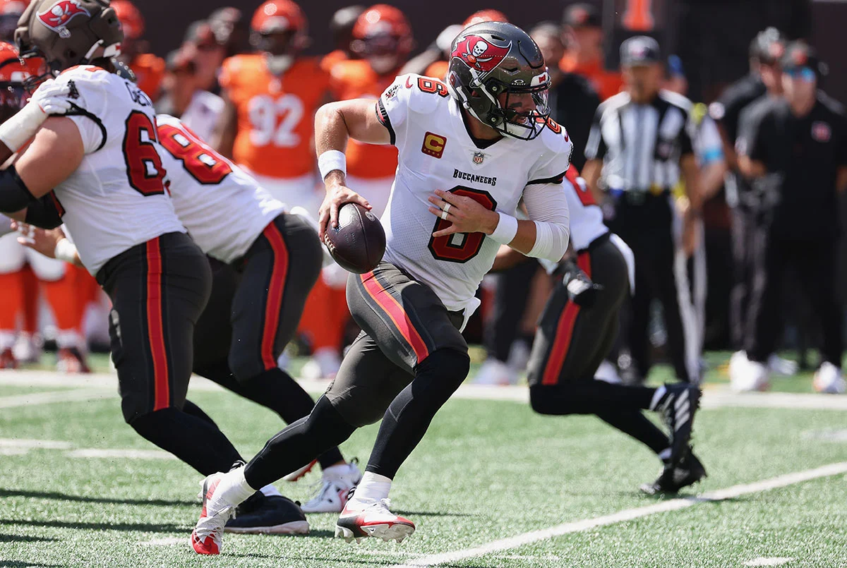 Mayfield-Baker-Bucs-Bengals-Play-Action Bucs Qb Baker Mayfield