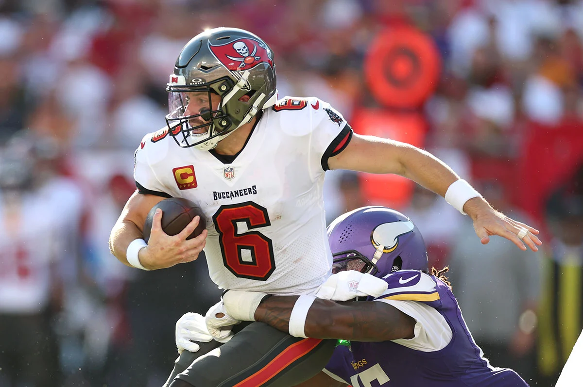 Mayfield-Baker-Bucs-Vikings-Drag Bucs Qb Baker Mayfield