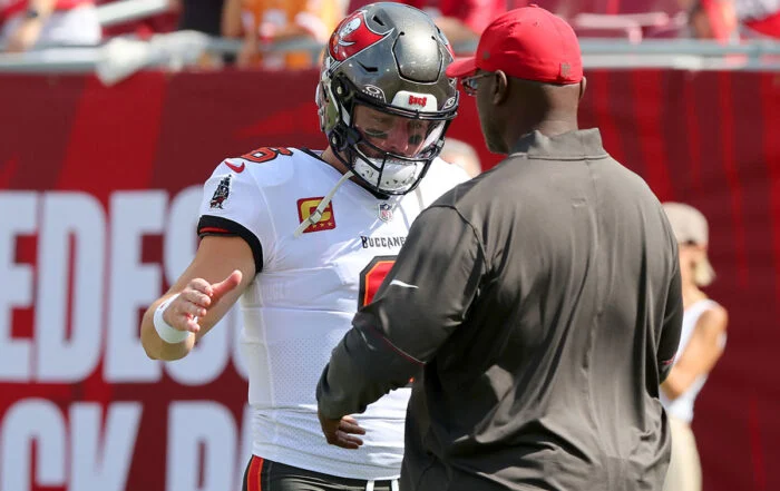 Bucs Qb Baker Mayfield And Hc Todd Bowles