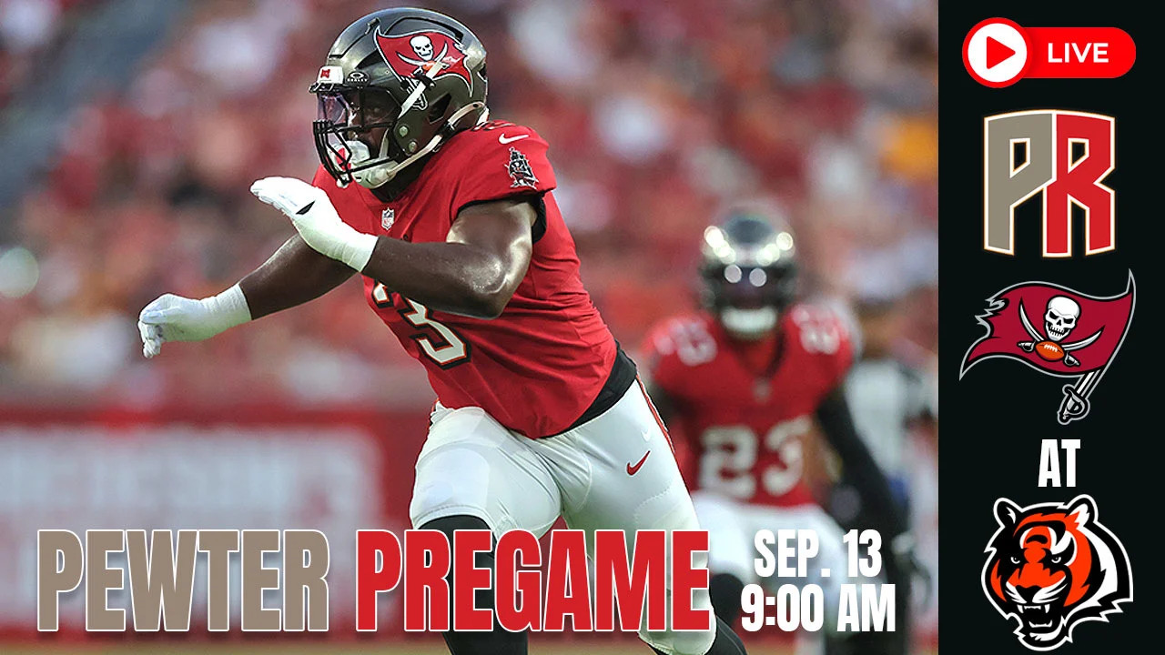 Pewter-Pregame-Bengals-Week-1 Bucs