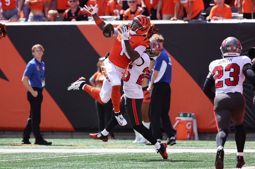 Bucs' Week 1 Loss Inverts Confidence 2 Bucs Cb Jacob Parrish And Bengals Wr Ja'Marr Chase