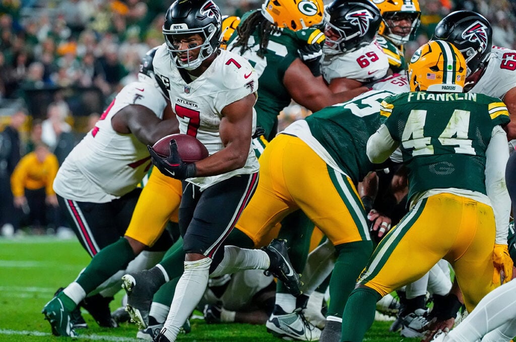 Bucs Vs. Packers: Sr'S Pick-6 Preview 5 Falcons Rb Bijan Robinson