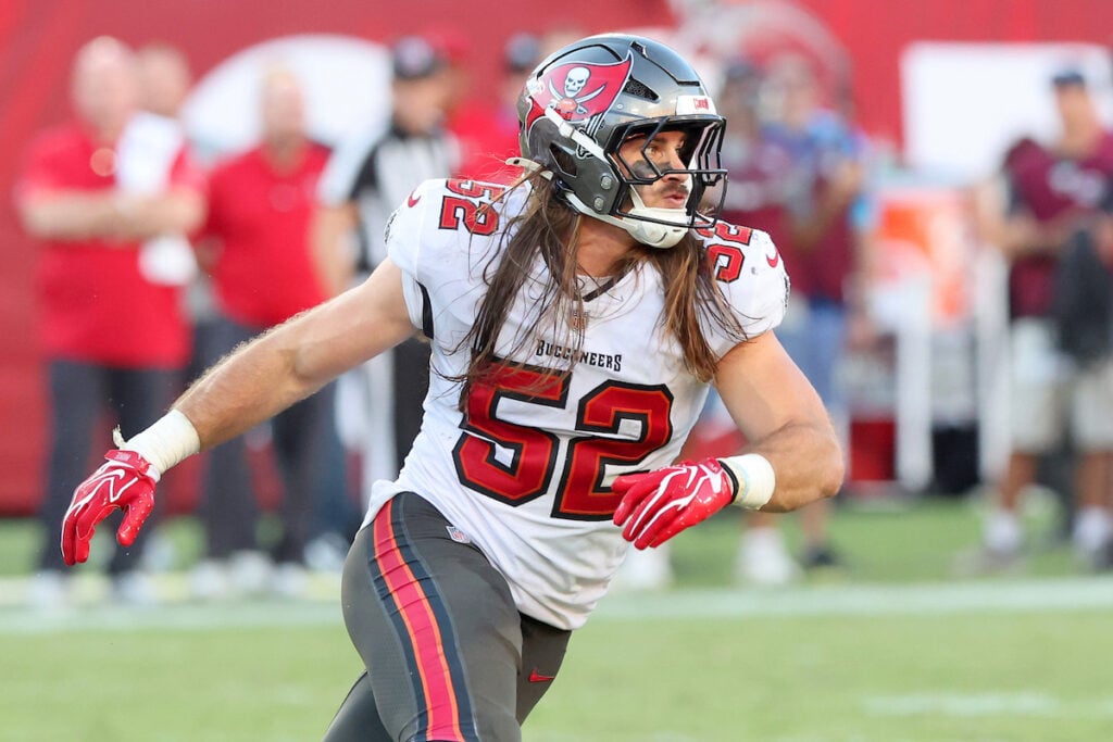 Week 3 Snap Count Analysis: Bucs Vs. Vikings 6 Bucs Ilb Christian Rozeboom - Photo By: Cliff Welch P/R