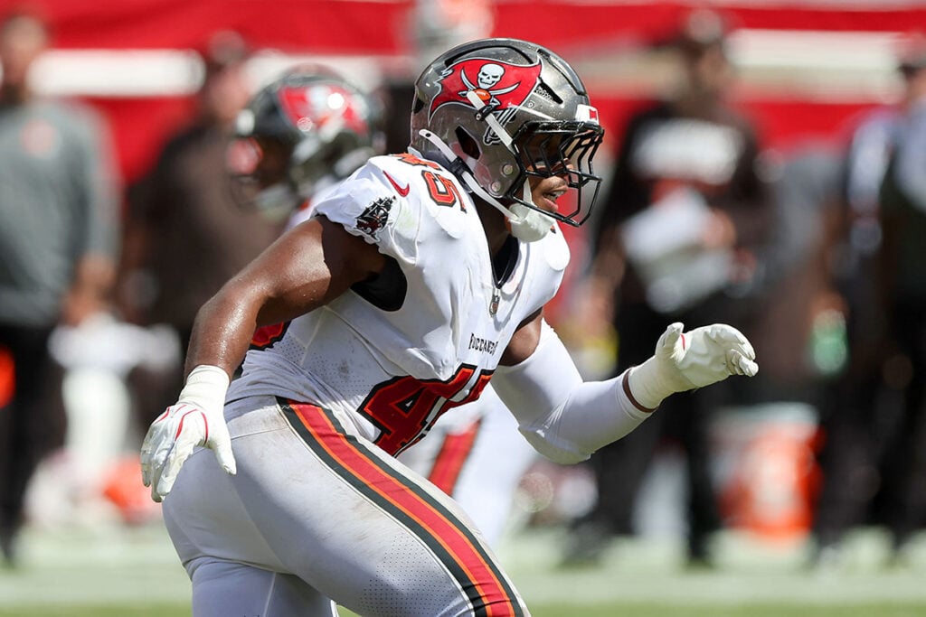Bucs Record Watch 2026: Week 6 Vs. Steelers 4 Bucs Ilb Josiah Trotter