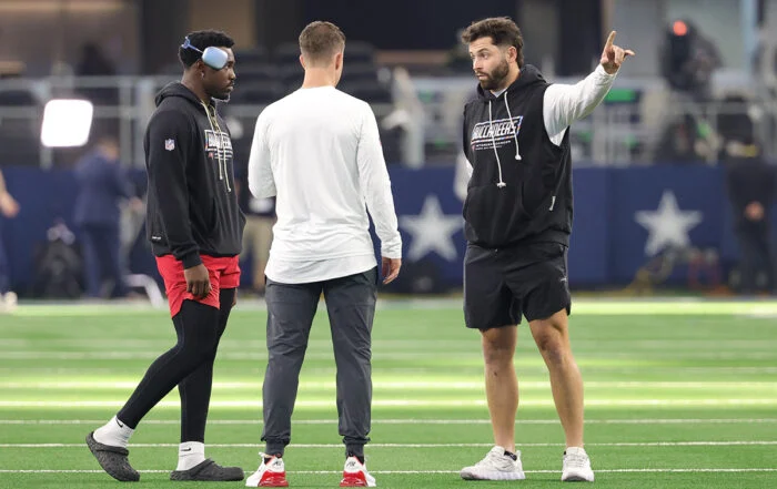 Bucs Qb Jalon Daniels And Qb Baker Mayfield
