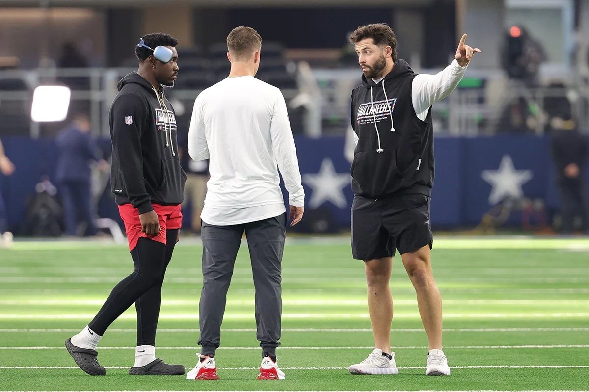 Bucs Qb Jalon Daniels And Qb Baker Mayfield