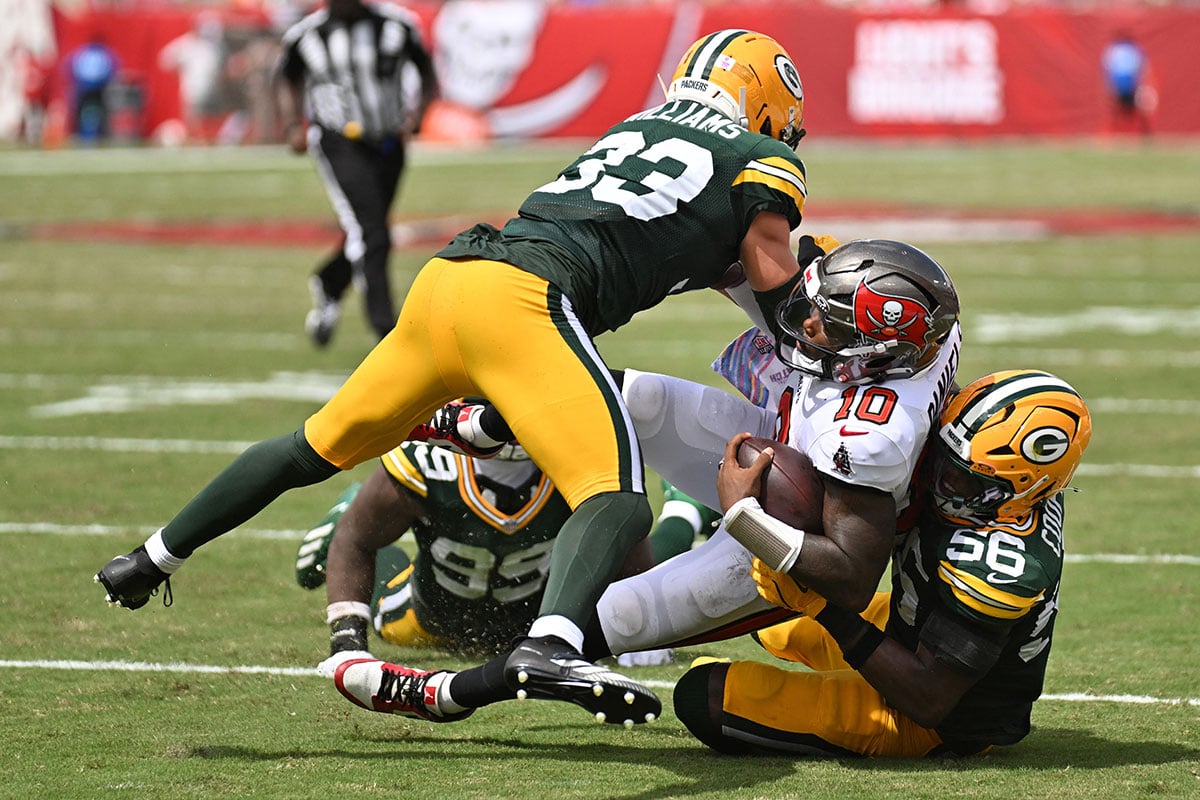 Daniels-Jalon-Bucs-Packers-Sacked Bucs Qb Jalon Daniels