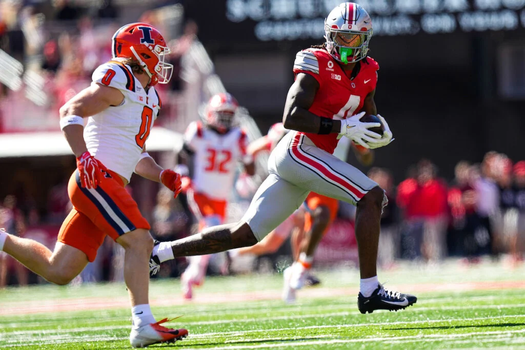 Bucs Draft Scouting Report: Jeremiah Smith 7 Ohio State Wr Jeremiah Smith - Photo By: Imagn Images Via Reuters Connect