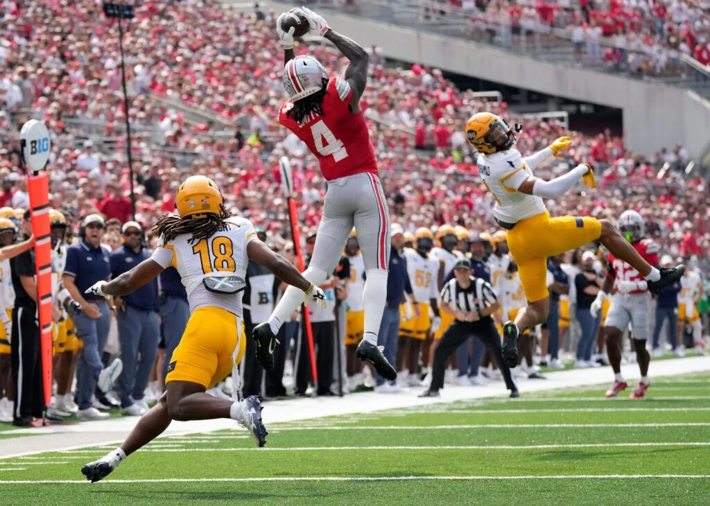Bucs Draft Scouting Report: Jeremiah Smith 4 Ohio State Wr Jeremiah Smith - Photo By: Imagn Images Via Reuters Connect