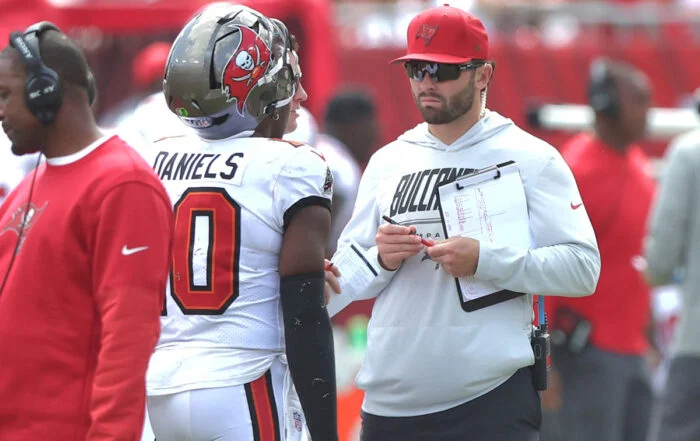 Bucs Qbs Jalon Daniels And Baker Mayfield