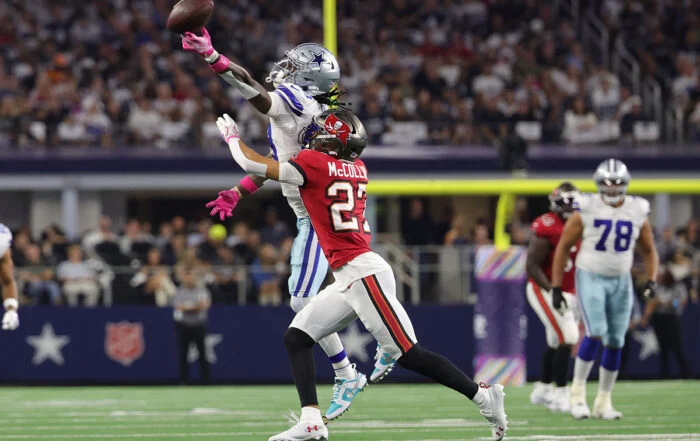 Bucs Cb Zyon Mccollum And Cowboys Wr Ceedee Lamb
