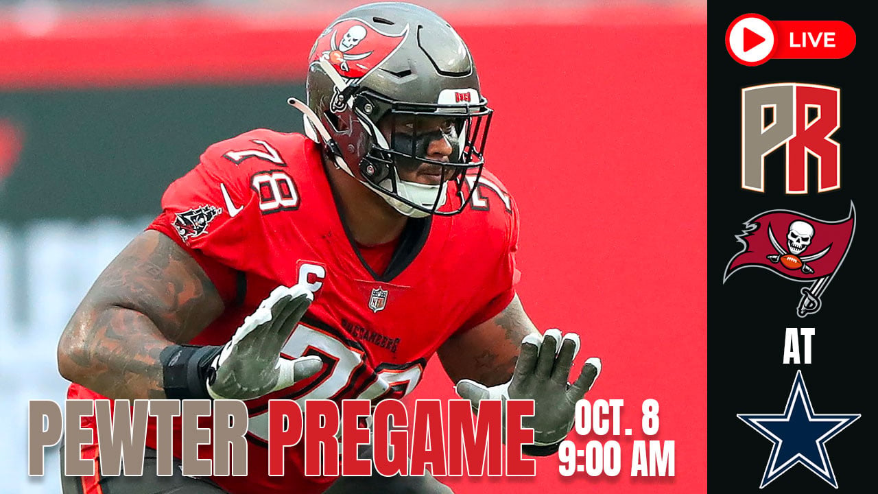 Pewter-Pregame-Cowboys-Week-5 Bucs Cowboys Pewter Pregame