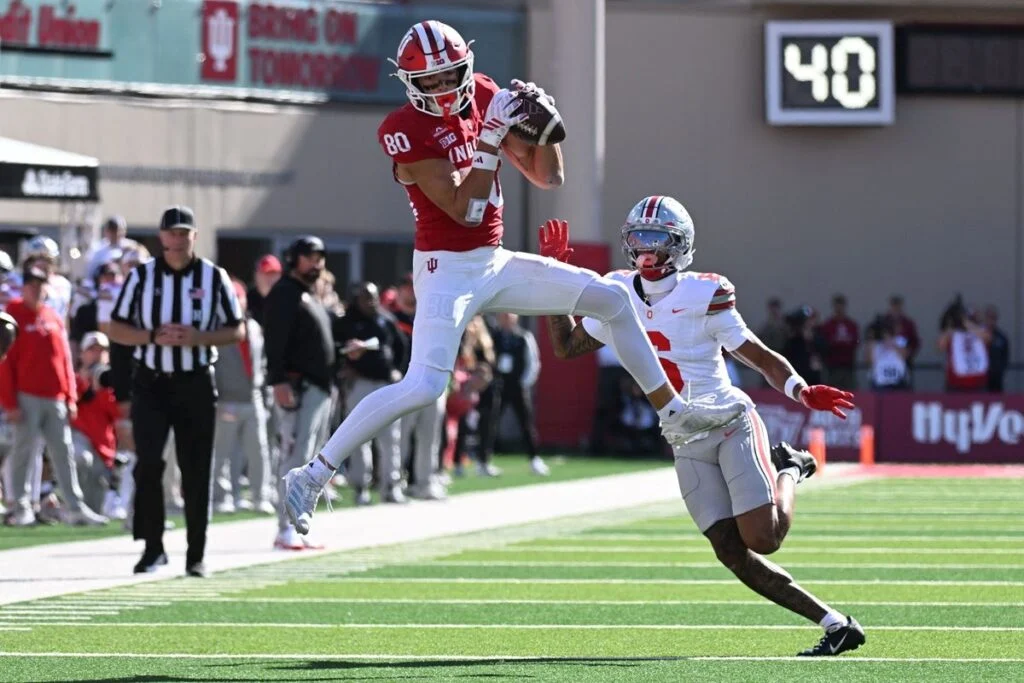 Bucs Mock Draft Roundup 2027: Some Early Names To Know 2 Indiana Wr Charlie Becker