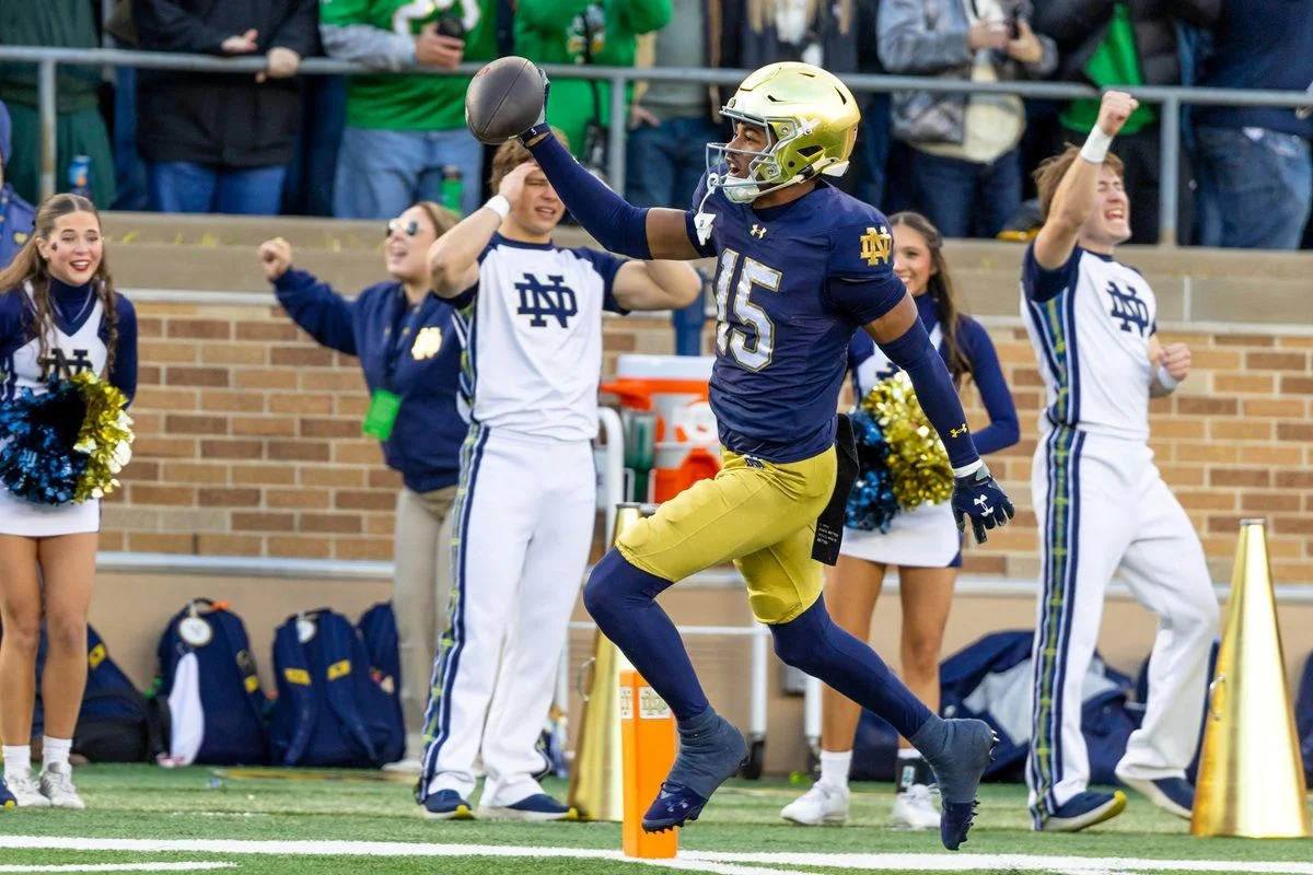Notre-Dame-Cb-Leonard-Moore-2 Notre Dame Cb Leonard Moore Bucs