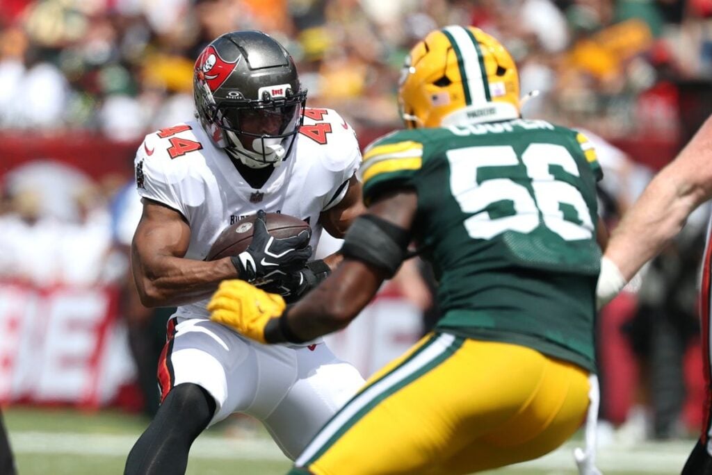 Bucs Vs. Packers: Most Impressive In Week 4 2 Bucs Rb Sean Tucker